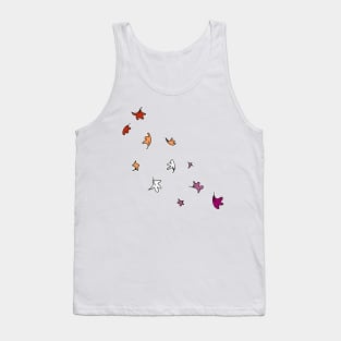 Heartstopper Leaves (Lesbian colours) Tank Top